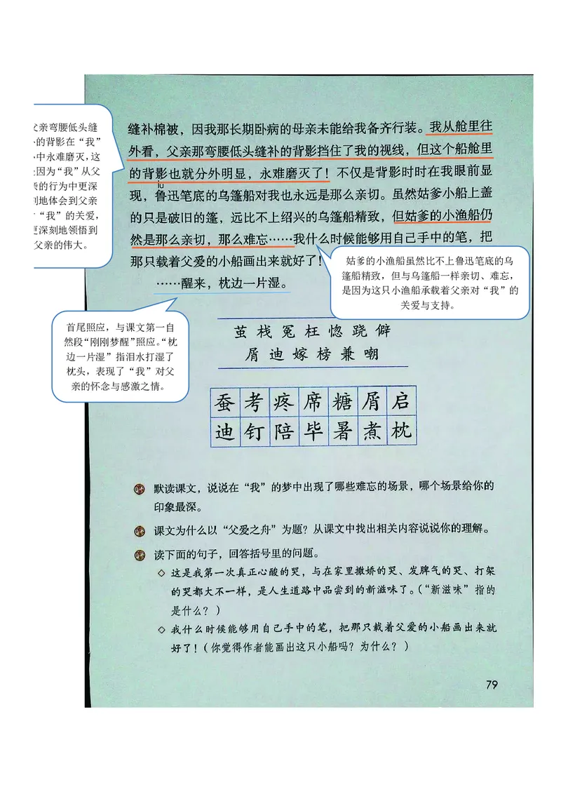 五年级上册语文部编版课堂笔记_小学1-6年级全部试卷_语文_五年级_3-10-1、小学五年级语文上册_3-10-1-1、复习、知识点、归纳汇总_部编（人教）版