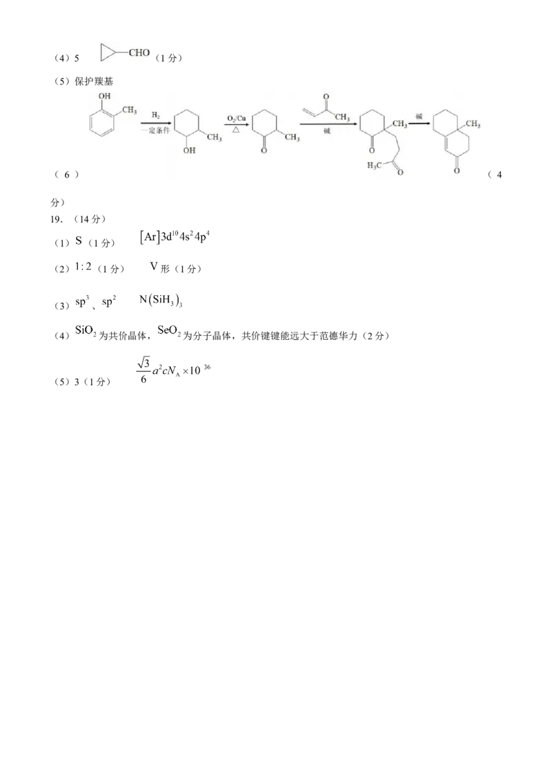 湖北省武汉外国语学校2023-2024学年高二下学期期末考试化学试卷Word版含答案_2024-2025高三（6-6月题库）_2024年07月试卷_240717湖北省武汉外国语学校2023-2024学年高二下学期期末考试