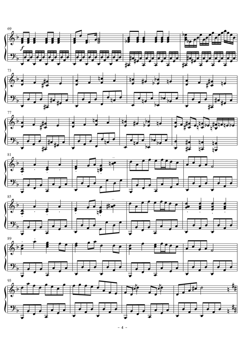 [pianoYN][lunatic][5]狂乱の聖夜（妹様のクリスマス）～　MadnessChristmasofFrandleScarlet(Toho&Jinglebellsremix)　～_一万首著名钢琴曲谱哈农贝多芬合集视频教学电子版高清无水印可打印