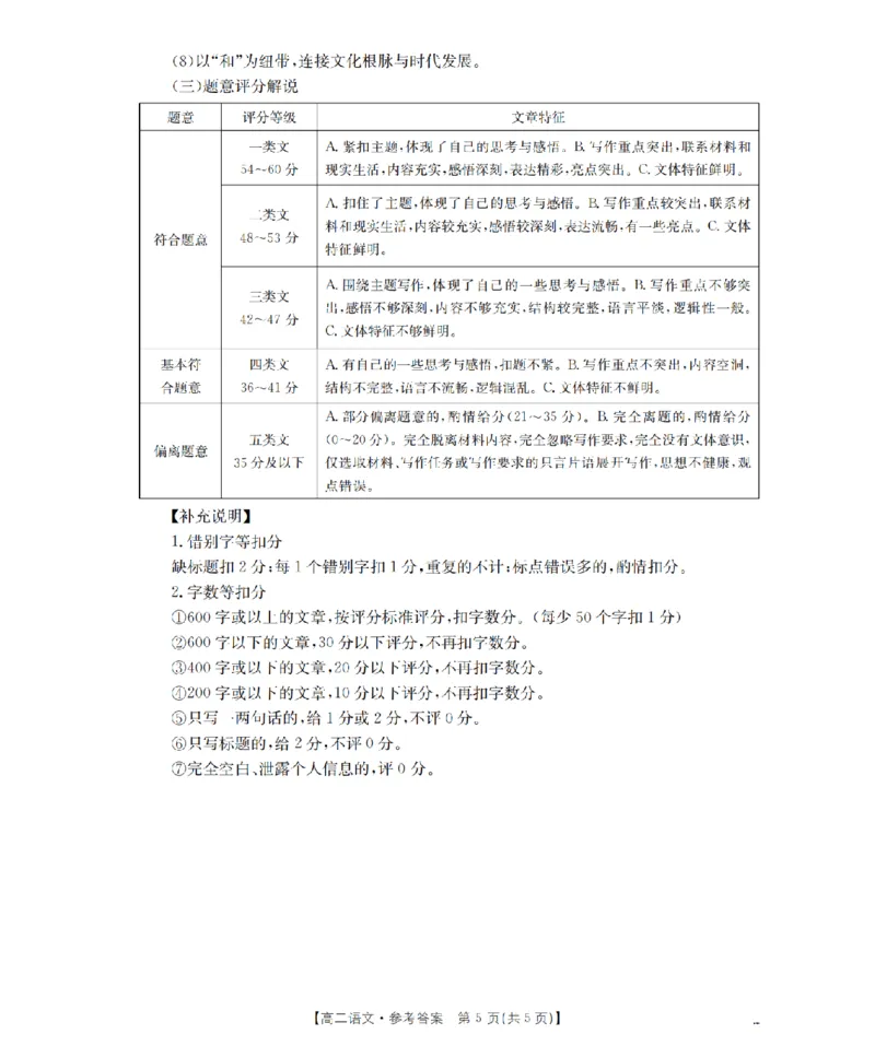 辽宁省葫芦岛市协作校2025-2026学年高二上学期第一次考试（26-71B）语文答案_2025年11月高二试卷_251117金太阳&middot;辽宁省葫芦岛市协作校2025-2026学年高二上学期第一次考试（26-71B）（全）