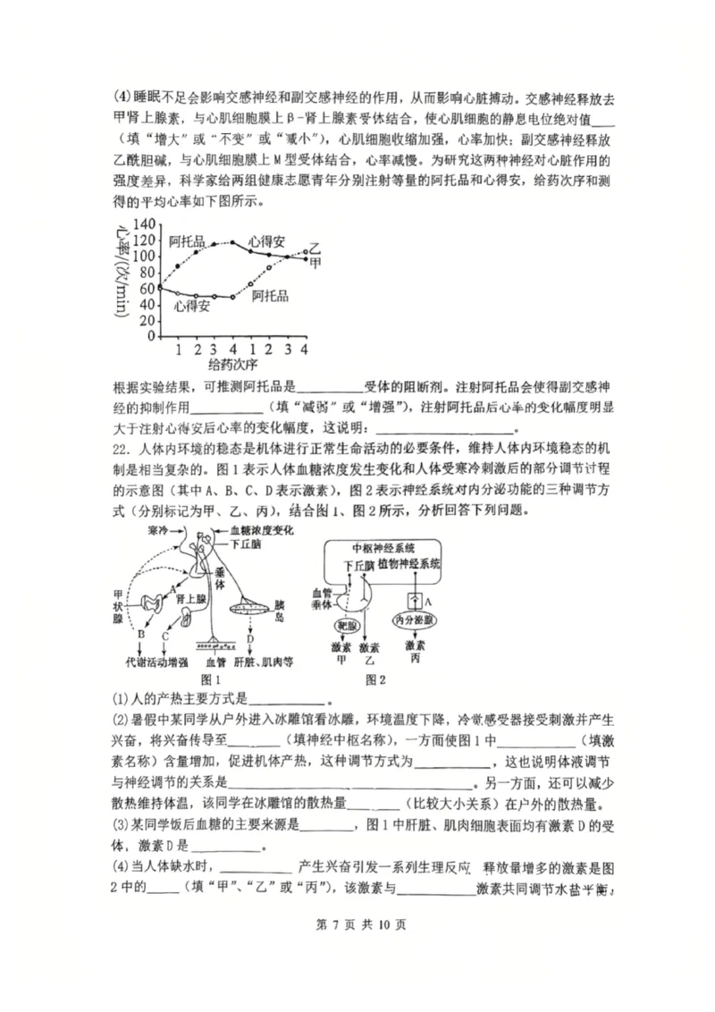 辽宁省沈阳市东北育才学校2025-2026学年高二上学期期中考试生物试卷_251201辽宁省沈阳市东北育才学校高中2025-2026学年高二上学期期中考试