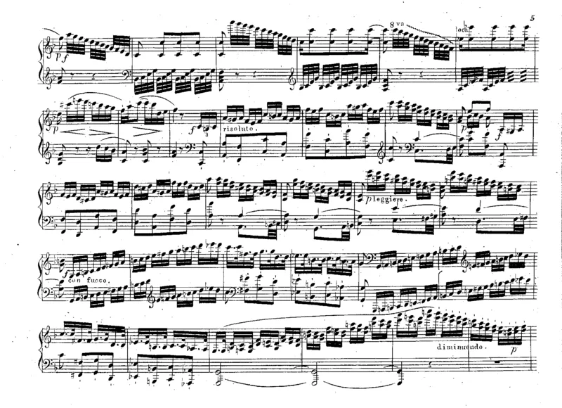 华丽回旋曲kuhl_op120_一万首著名钢琴曲谱哈农贝多芬合集视频教学电子版高清无水印可打印_1古典钢琴知名音乐家谱_库劳钢琴谱全集