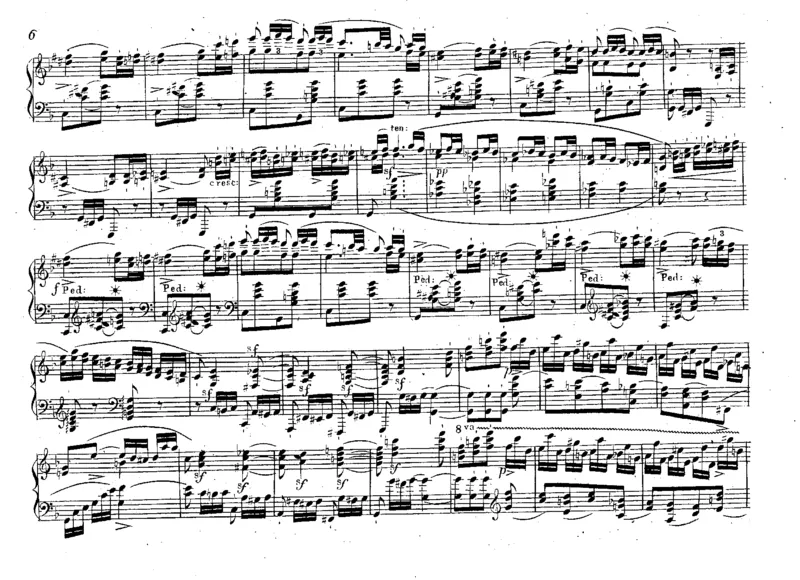 华丽回旋曲kuhl_op120_一万首著名钢琴曲谱哈农贝多芬合集视频教学电子版高清无水印可打印_1古典钢琴知名音乐家谱_库劳钢琴谱全集