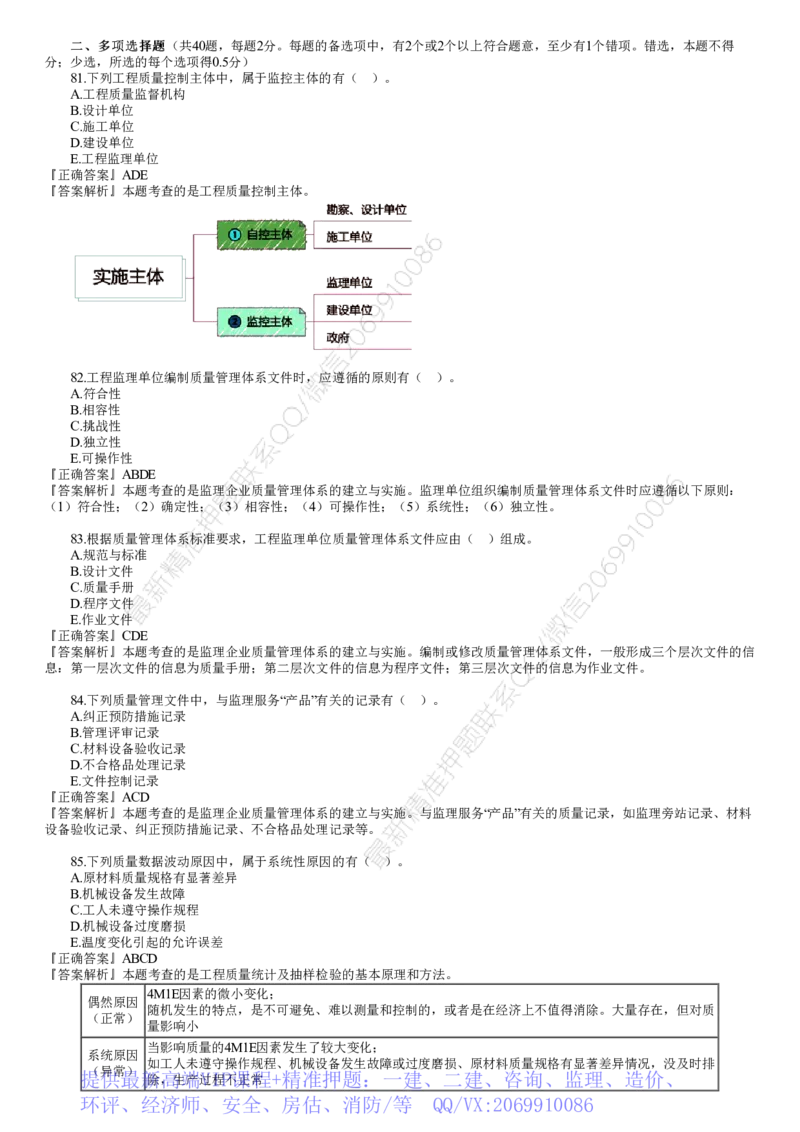 WM_第04讲　2022年11月试题（四）_监理工程师_2025监理工程师_2025年监理工程师-各大机构_2025年监理-土建目标_机构2-JG_00.历年真题_JG-土建三控-真题解析-2022_2022年（11月试卷）_讲义
