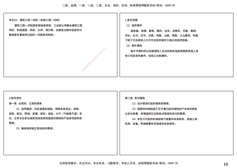 合同管理（打印版）_监理工程师_2025监理工程师_2025年监理工程师SVIP_2025年监理合同管理SVIP_04-冲刺串讲✿考点强化✿小灶集训_01-合同《核心考点进阶》徐老师YL_讲义