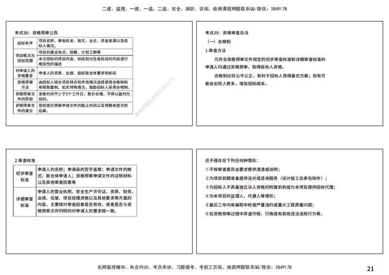 合同管理（打印版）_监理工程师_2025监理工程师_2025年监理工程师SVIP_2025年监理合同管理SVIP_04-冲刺串讲✿考点强化✿小灶集训_01-合同《核心考点进阶》徐老师YL_讲义