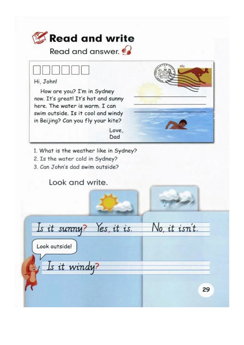 人教版PEP小学英语四年级下册电子课本电子教材_小学1-6年级全部试卷_英语_四年级_3-9-6、小学四年级英语下册_3-9-6-3、电子教材、课本