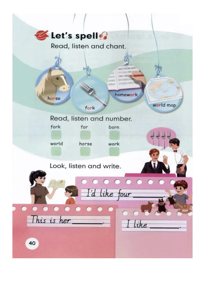 人教版PEP小学英语四年级下册电子课本电子教材_小学1-6年级全部试卷_英语_四年级_3-9-6、小学四年级英语下册_3-9-6-3、电子教材、课本