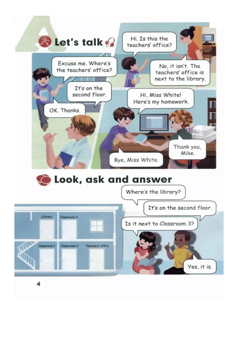 人教版PEP小学英语四年级下册电子课本电子教材_小学1-6年级全部试卷_英语_四年级_3-9-6、小学四年级英语下册_3-9-6-3、电子教材、课本