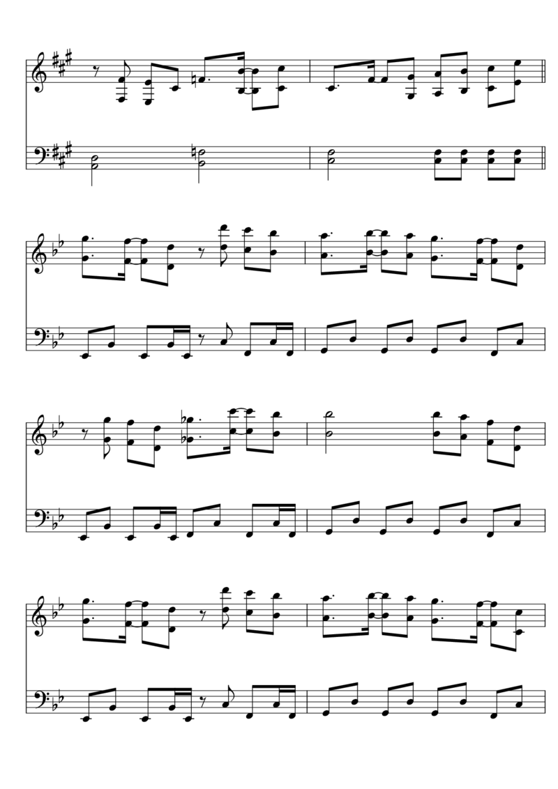 [東方に夢を見る][normal][7]_一万首著名钢琴曲谱哈农贝多芬合集视频教学电子版高清无水印可打印_05动漫游戏钢琴谱合集_日系东方Project钢琴谱全集_东方project钢琴谱