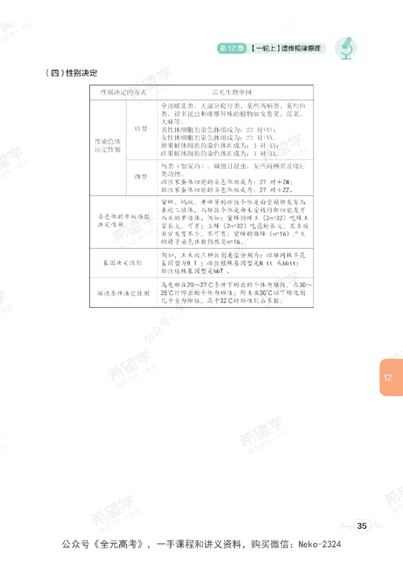 高三生物培训班学习用书（秋季第二册-全国版-S）-正文_2024-2025高三（6-6月题库）_2024年09月试卷_段麟飞