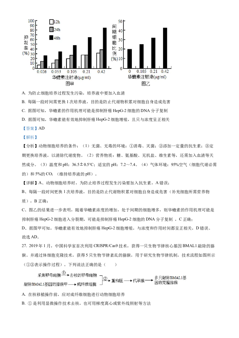 辽宁省沈阳市第一二〇中学2023-2024学年高二下学期第二次质量监测试题生物Word版含解析_2024-2025高三（6-6月题库）_2024年07月试卷