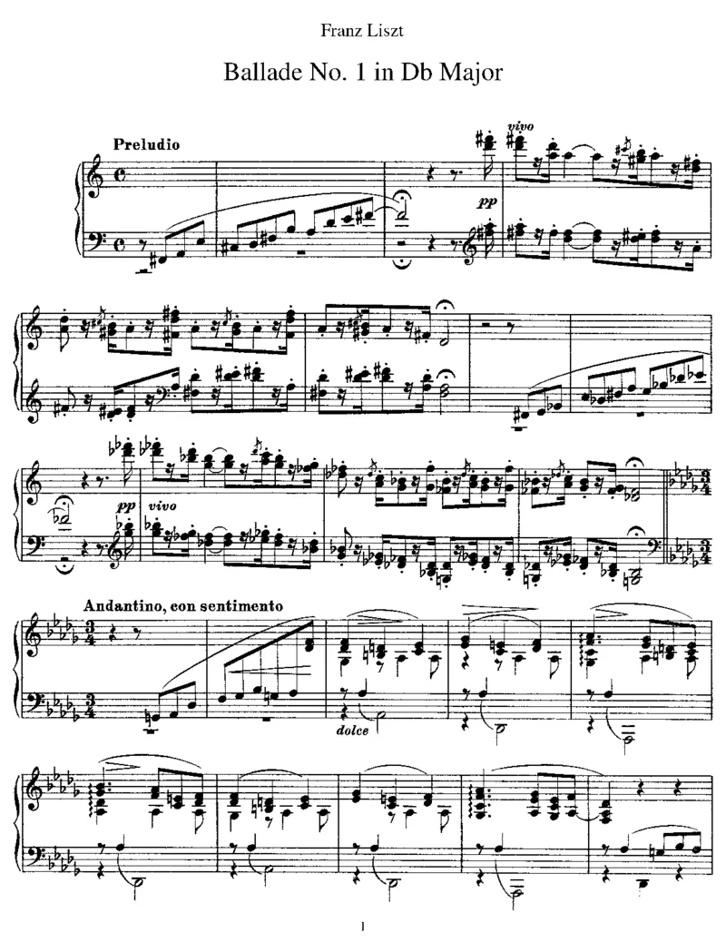 两首叙事曲_一万首著名钢琴曲谱哈农贝多芬合集视频教学电子版高清无水印可打印_1古典钢琴知名音乐家谱_李斯特钢琴谱全集