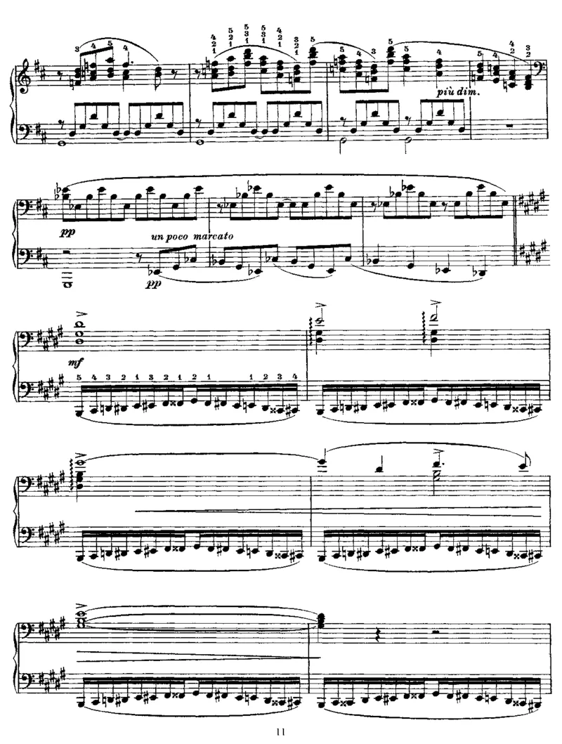 两首叙事曲_一万首著名钢琴曲谱哈农贝多芬合集视频教学电子版高清无水印可打印_1古典钢琴知名音乐家谱_李斯特钢琴谱全集