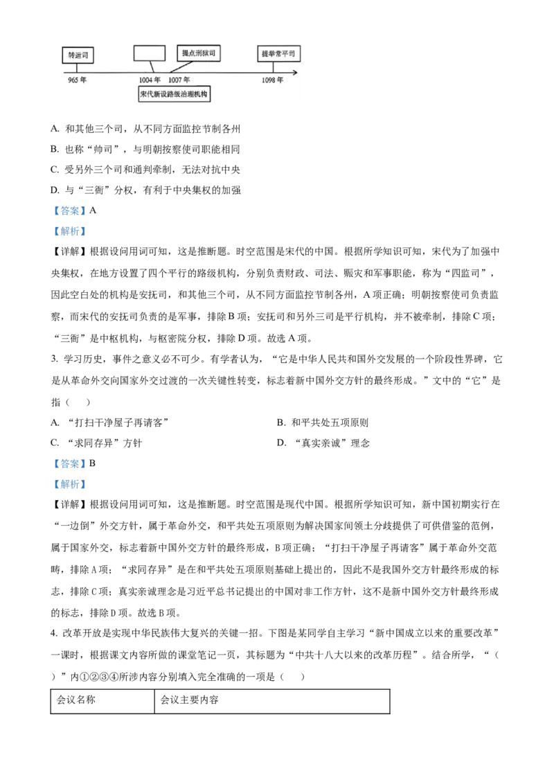 浙江省温州市十校联合体2025-2026学年高二上学期期中联考历史试题Word版含解析_251210浙江省温州十校联合体2025-2026学年高二上学期11月期中（全）