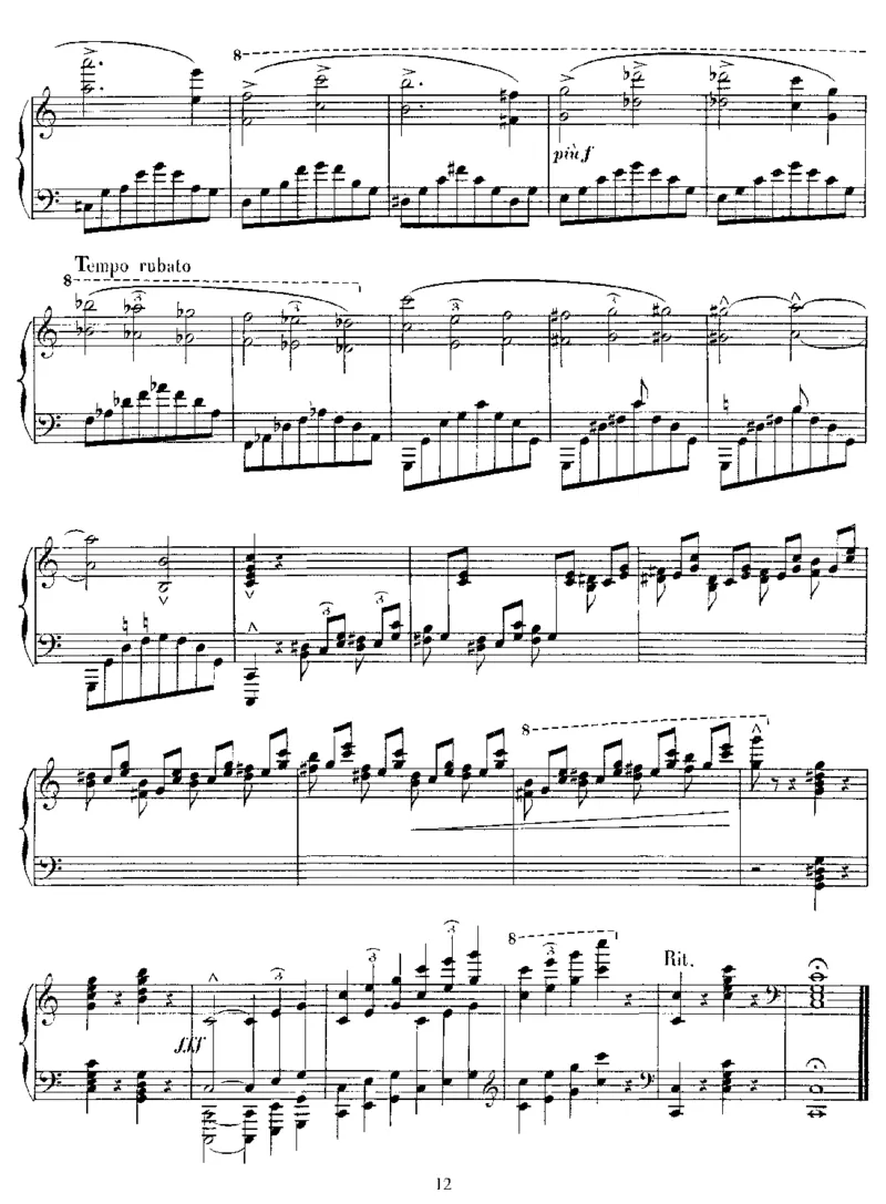 主题变奏曲ThemeVarie,Op97_一万首著名钢琴曲谱哈农贝多芬合集视频教学电子版高清无水印可打印_1古典钢琴知名音乐家谱_圣桑钢琴谱全集