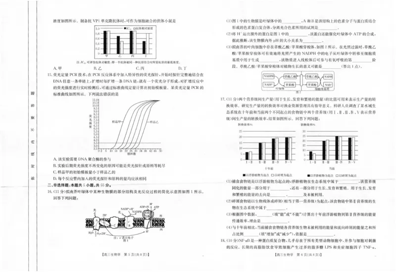 生物1_2024-2025高三（6-6月题库）_2024年12月试卷_1207四川省金太阳2024-2025学年高三12月联考（24-188C）