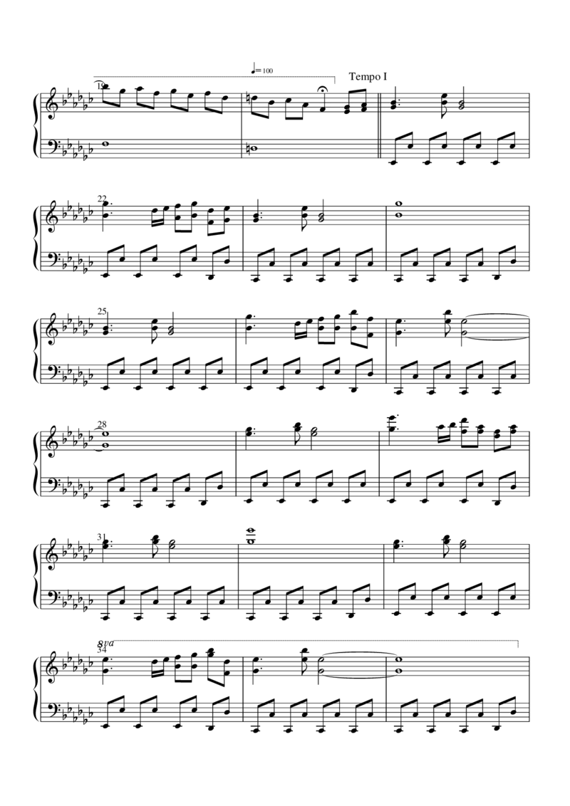 [幻想隐ね里][normal][6]_一万首著名钢琴曲谱哈农贝多芬合集视频教学电子版高清无水印可打印_05动漫游戏钢琴谱合集_日系东方Project钢琴谱全集_东方project钢琴谱