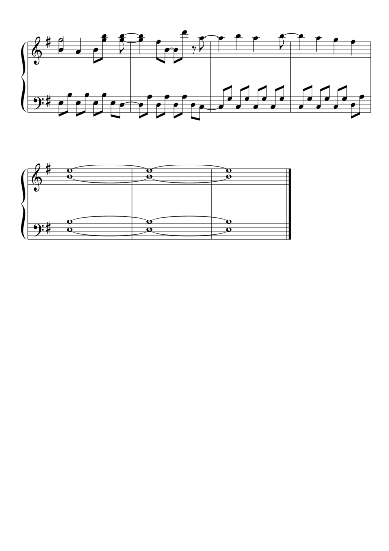 [東方ピアノEasyモード楽譜][easy][5]_一万首著名钢琴曲谱哈农贝多芬合集视频教学电子版高清无水印可打印_05动漫游戏钢琴谱合集_日系东方Project钢琴谱全集_东方project钢琴谱_201