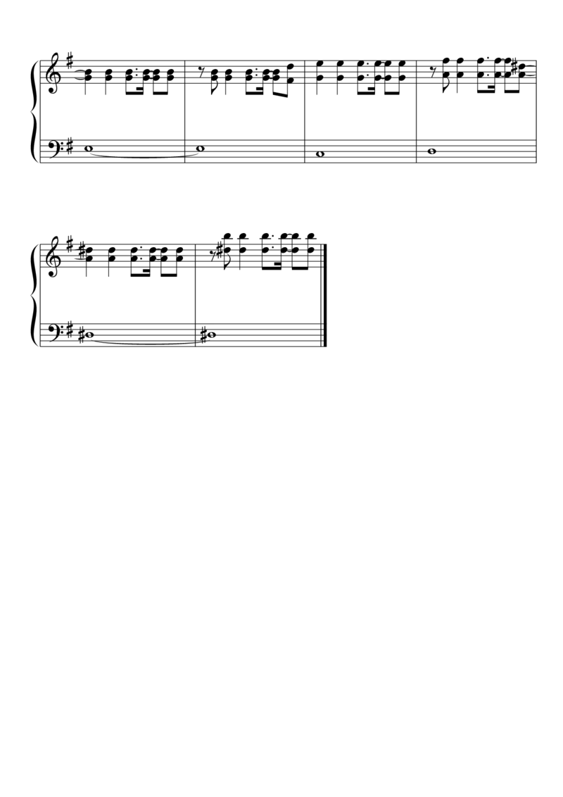 [東方ピアノEasyモード楽譜][easy][5]_一万首著名钢琴曲谱哈农贝多芬合集视频教学电子版高清无水印可打印_05动漫游戏钢琴谱合集_日系东方Project钢琴谱全集_东方project钢琴谱_12