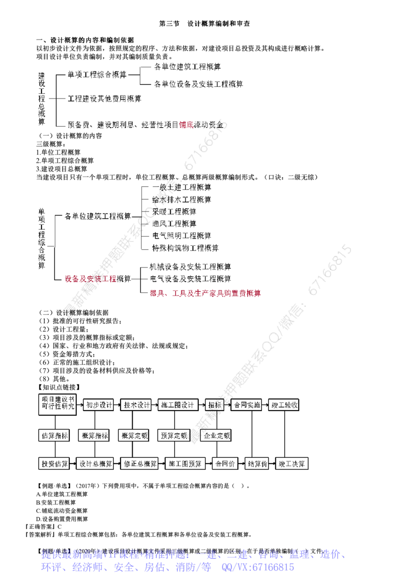 WM_投资05-第03讲　设计概算编制和审查_监理工程师_2025监理工程师_2025年监理工程师-各大机构_2025年监理-土建目标_机构2-JG_01.精讲班-李.娜_投资控制（土建）（2025）_讲义