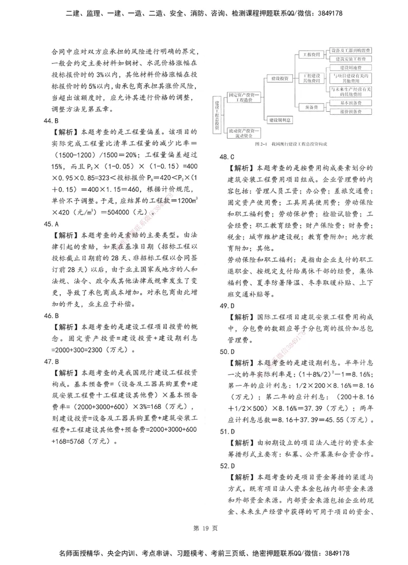 XSW-土建控制-考前密训3套卷_监理工程师_2025监理工程师_2025年监理工程师SVIP_2025年监理土建控制SVIP_05-考前密训✿央企特训✿机构普押