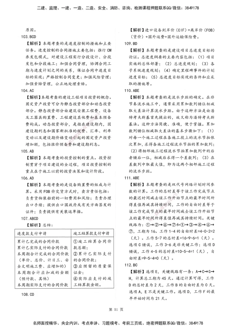 XSW-土建控制-考前密训3套卷_监理工程师_2025监理工程师_2025年监理工程师SVIP_2025年监理土建控制SVIP_05-考前密训✿央企特训✿机构普押