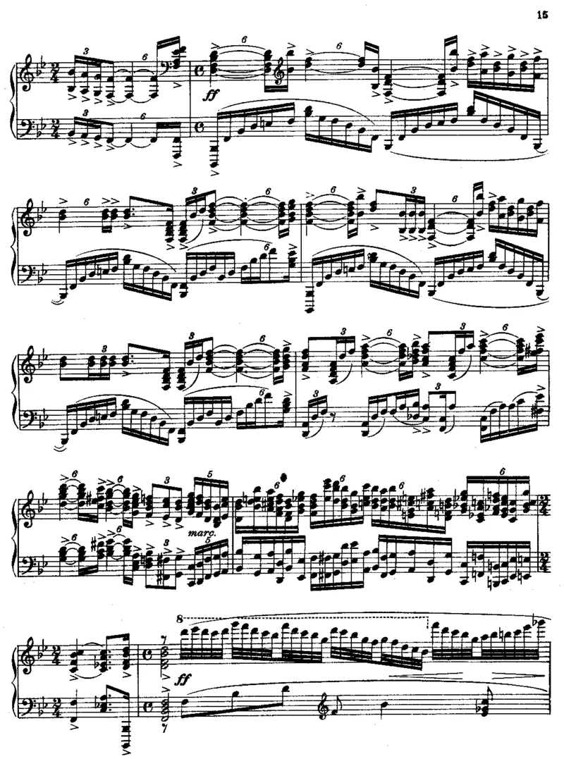 前奏曲23首_一万首著名钢琴曲谱哈农贝多芬合集视频教学电子版高清无水印可打印_1古典钢琴知名音乐家谱_拉赫玛尼诺夫钢琴谱全集