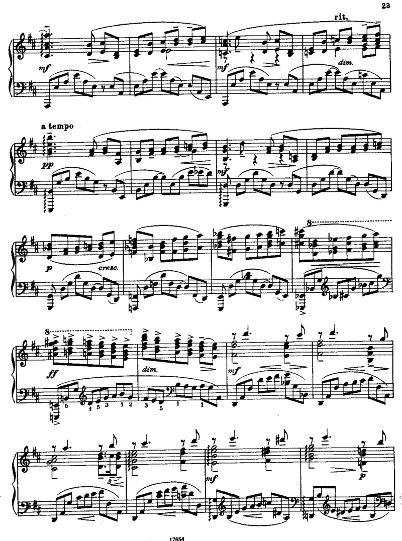 前奏曲23首_一万首著名钢琴曲谱哈农贝多芬合集视频教学电子版高清无水印可打印_1古典钢琴知名音乐家谱_拉赫玛尼诺夫钢琴谱全集