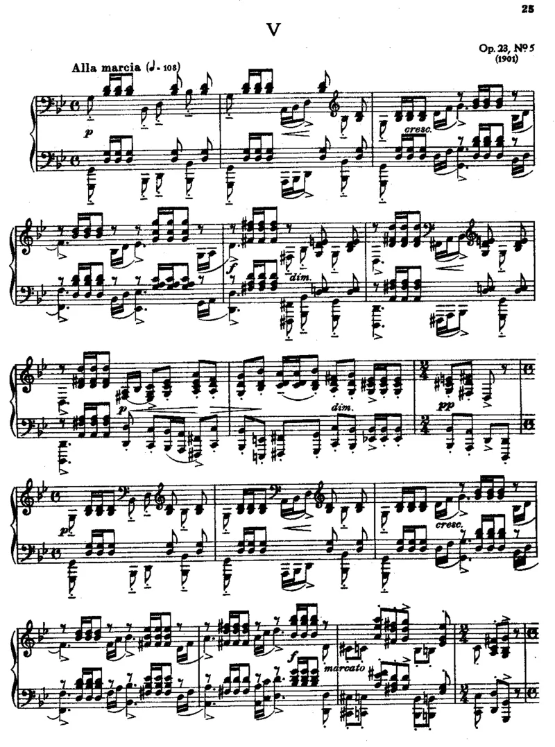 前奏曲23首_一万首著名钢琴曲谱哈农贝多芬合集视频教学电子版高清无水印可打印_1古典钢琴知名音乐家谱_拉赫玛尼诺夫钢琴谱全集