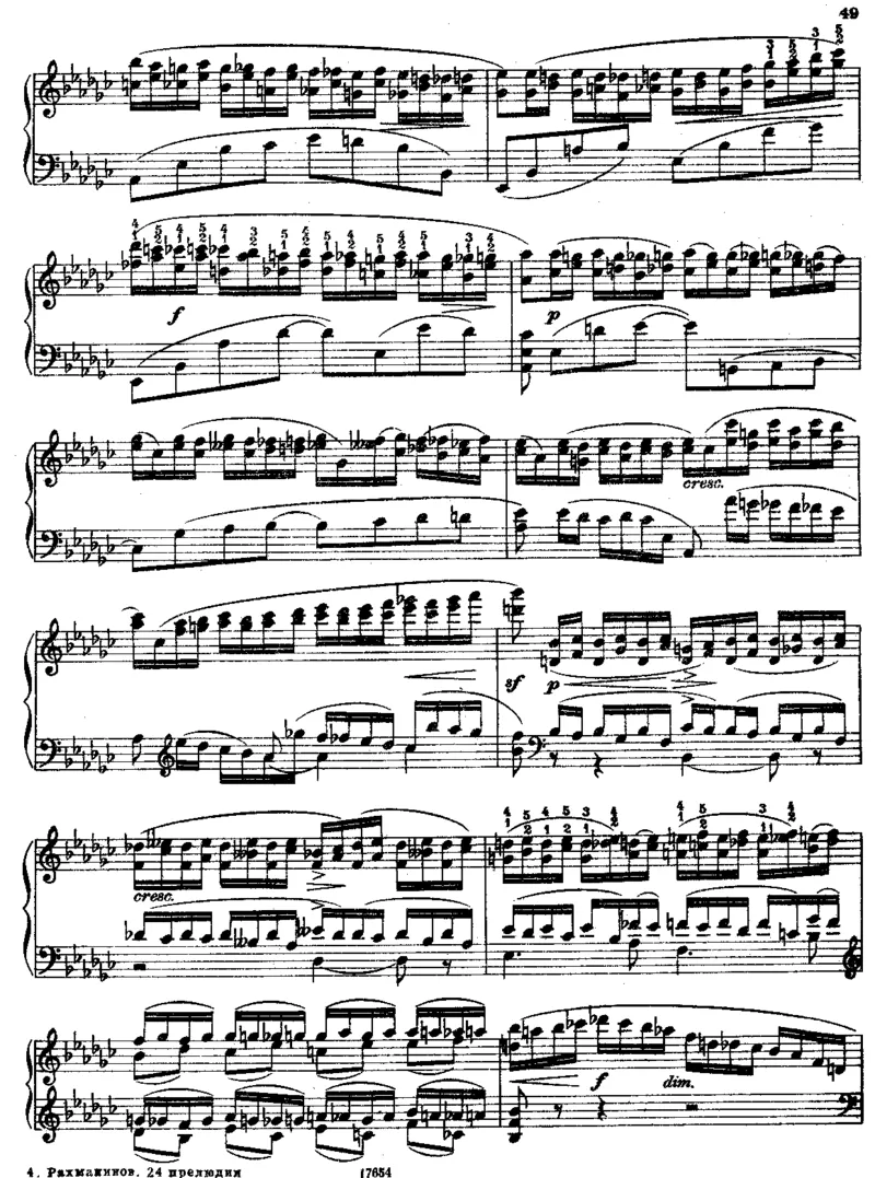 前奏曲23首_一万首著名钢琴曲谱哈农贝多芬合集视频教学电子版高清无水印可打印_1古典钢琴知名音乐家谱_拉赫玛尼诺夫钢琴谱全集