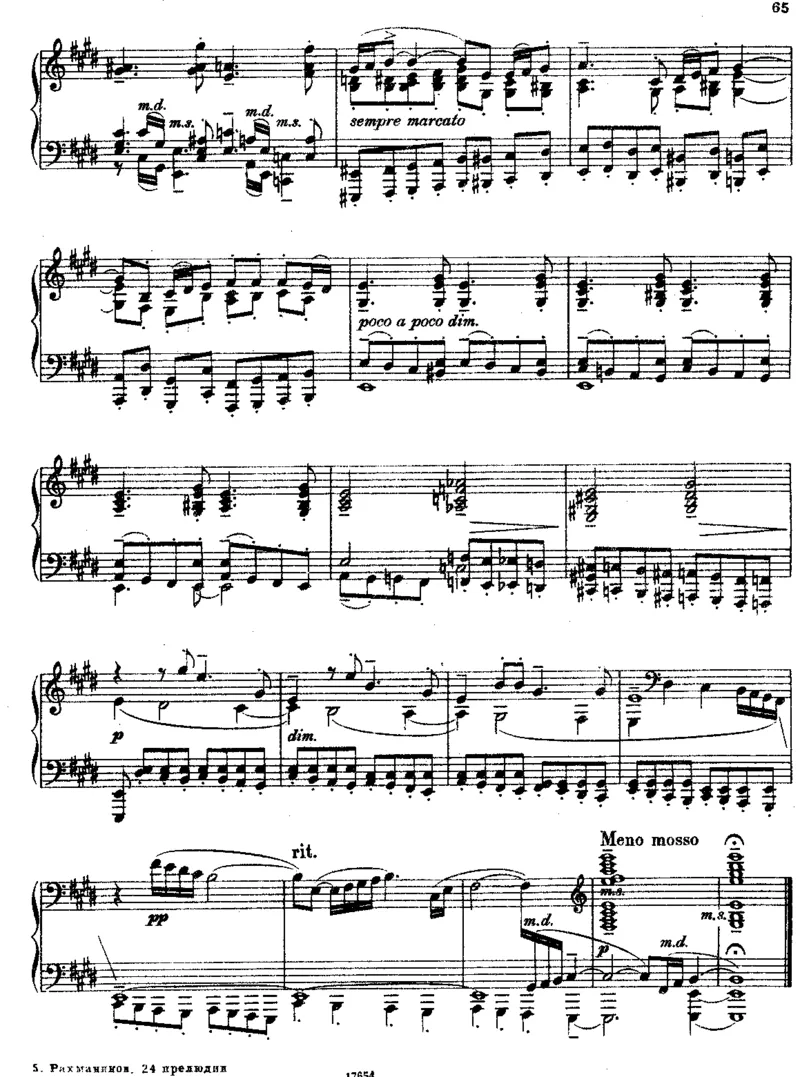 前奏曲23首_一万首著名钢琴曲谱哈农贝多芬合集视频教学电子版高清无水印可打印_1古典钢琴知名音乐家谱_拉赫玛尼诺夫钢琴谱全集