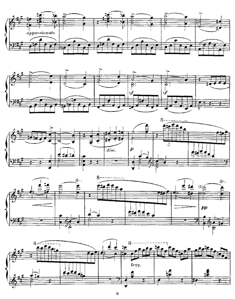 卡纳里奥圆舞曲ValseCanariote,Op88_一万首著名钢琴曲谱哈农贝多芬合集视频教学电子版高清无水印可打印_1古典钢琴知名音乐家谱_圣桑钢琴谱全集