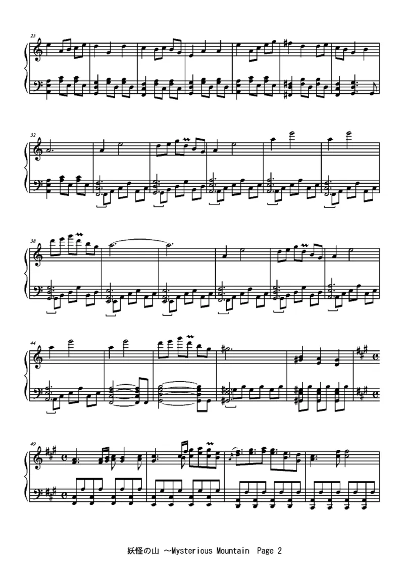 [ftva][hard][3]_一万首著名钢琴曲谱哈农贝多芬合集视频教学电子版高清无水印可打印_05动漫游戏钢琴谱合集_日系东方Project钢琴谱全集_东方project钢琴谱_TH10　東方風神録　～MountainofFaith