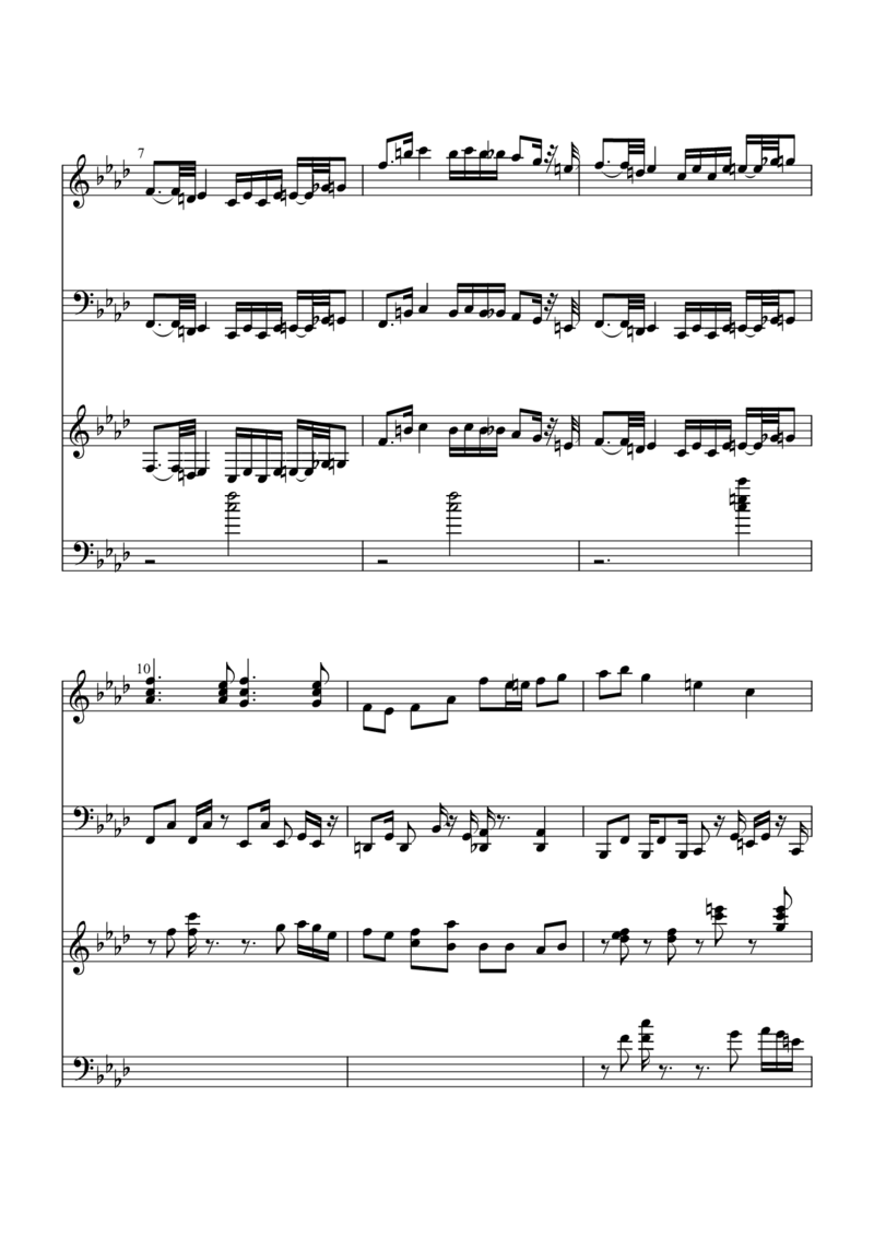 [焦げた幻想郷][hard][16]钢琴二重奏_一万首著名钢琴曲谱哈农贝多芬合集视频教学电子版高清无水印可打印_05动漫游戏钢琴谱合集_日系东方Project钢琴谱全集_东方project钢琴谱