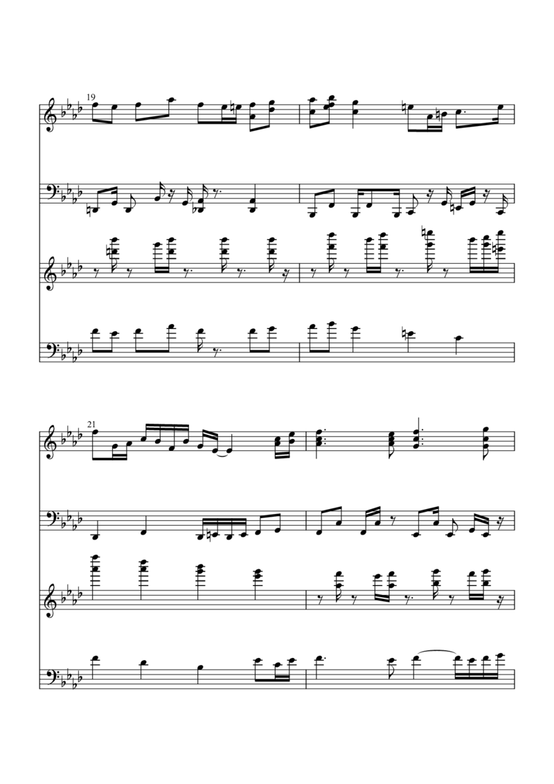 [焦げた幻想郷][hard][16]钢琴二重奏_一万首著名钢琴曲谱哈农贝多芬合集视频教学电子版高清无水印可打印_05动漫游戏钢琴谱合集_日系东方Project钢琴谱全集_东方project钢琴谱