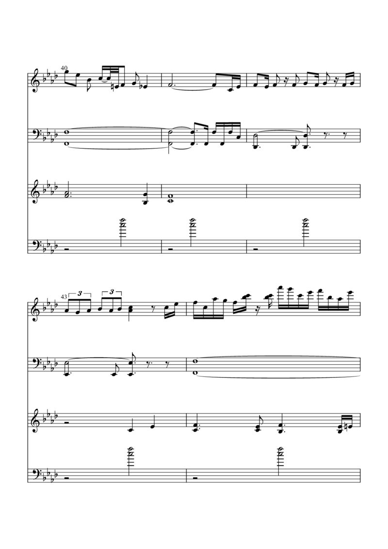 [焦げた幻想郷][hard][16]钢琴二重奏_一万首著名钢琴曲谱哈农贝多芬合集视频教学电子版高清无水印可打印_05动漫游戏钢琴谱合集_日系东方Project钢琴谱全集_东方project钢琴谱