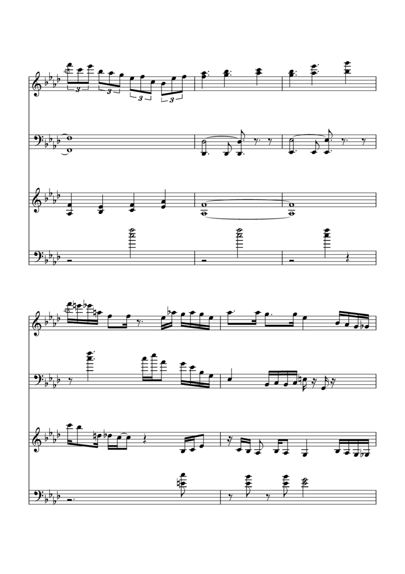 [焦げた幻想郷][hard][16]钢琴二重奏_一万首著名钢琴曲谱哈农贝多芬合集视频教学电子版高清无水印可打印_05动漫游戏钢琴谱合集_日系东方Project钢琴谱全集_东方project钢琴谱