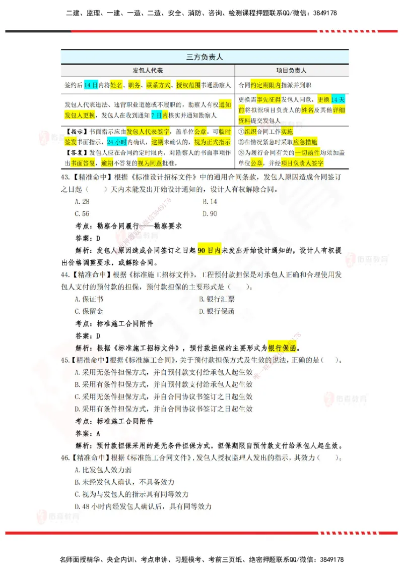 YS-监理合同-精准命中卷C-答案_监理工程师_2025监理工程师_2025年监理工程师SVIP_2025年监理合同管理SVIP_05-考前密训✿央企特训✿机构普押_18-合同《精准命中ABC卷》YS