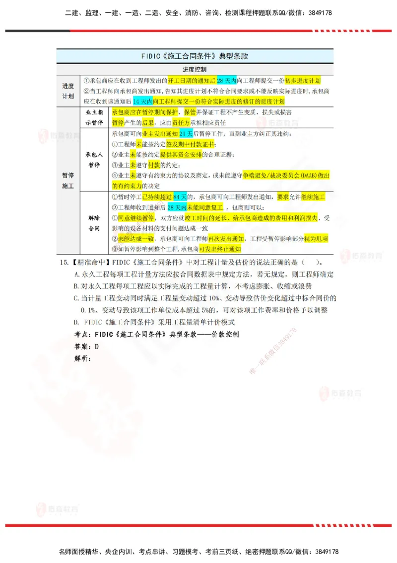 YS-监理合同-精准命中卷C-答案_监理工程师_2025监理工程师_2025年监理工程师SVIP_2025年监理合同管理SVIP_05-考前密训✿央企特训✿机构普押_18-合同《精准命中ABC卷》YS