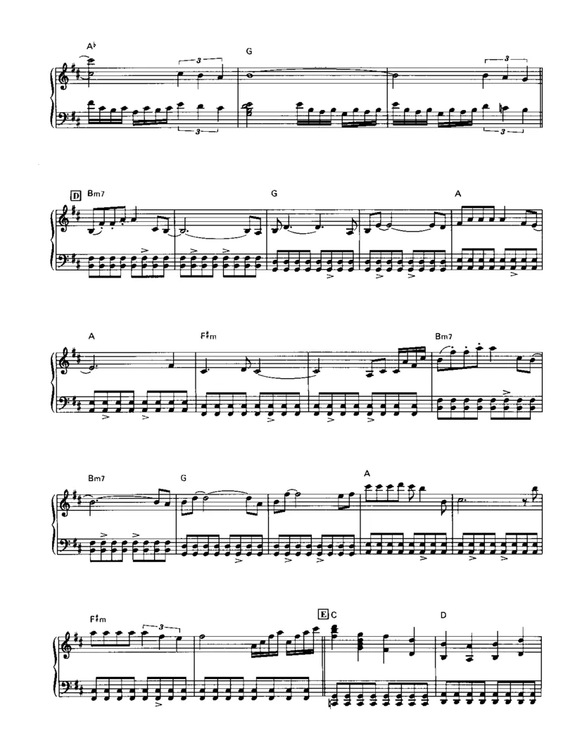 久石让谱集4_一万首著名钢琴曲谱哈农贝多芬合集视频教学电子版高清无水印可打印_02现代钢琴谱合集_久石让钢琴谱全集