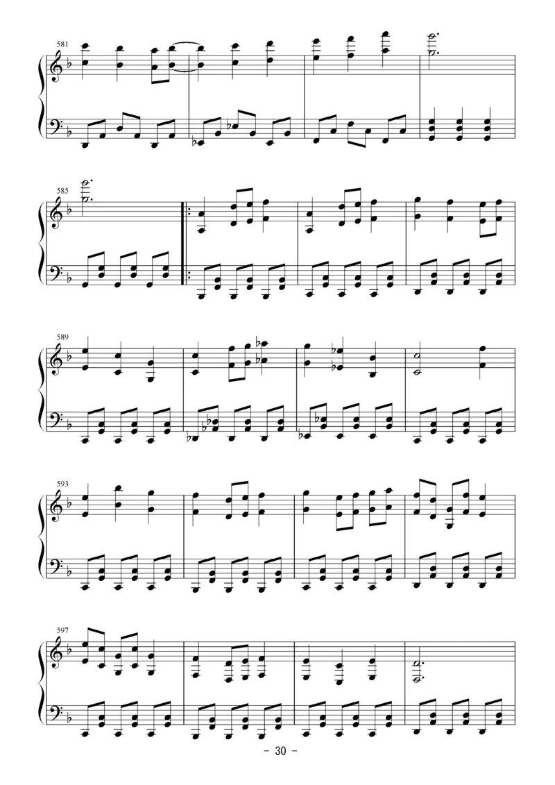 [Bosendorfer][normal][32]お祭り騒ぎな妖怪達(26首连弹)_一万首著名钢琴曲谱哈农贝多芬合集视频教学电子版高清无水印可打印_05动漫游戏钢琴谱合集_日系东方Project钢琴谱全集_官方CD及其他