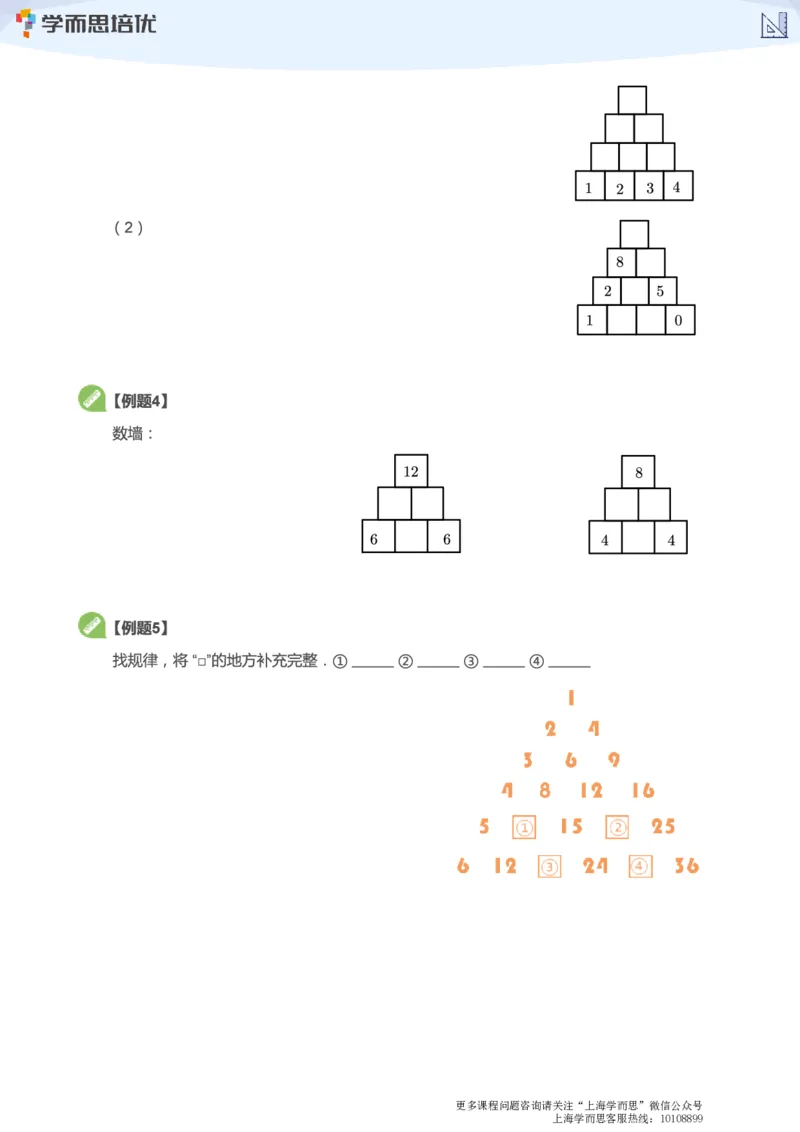 上海学而思校内同步课一年级数学1-5讲_340_小学1-6年级全部试卷_数学_一年级_3-6-4、小学一年级数学下册_3-6-4-3、课件、讲义、教案
