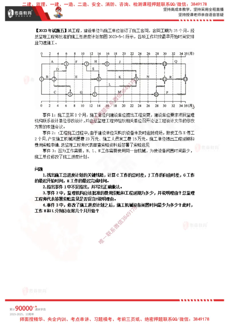《春节练习题》_监理工程师_2025监理工程师_2025年监理工程师SVIP_2025年监理土建案例SVIP_02-基础精讲✿高端面授✿深度强化_13-案例《珠峰直播班》叶翼虎YS推荐