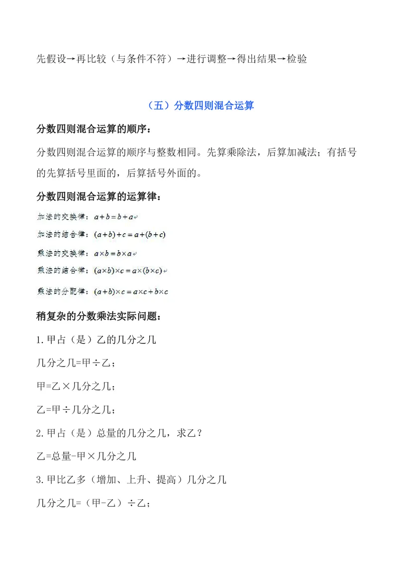 六年级上册数学苏教版知识要点汇总_小学1-6年级全部试卷_数学_六年级_3-11-3、小学六年级数学上册_3-11-3-1、复习、知识点、归纳汇总_苏教版