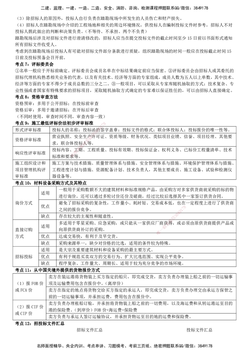 YL-合同管理-密料8页纸_监理工程师_2025监理工程师_2025年监理工程师SVIP_2025年监理合同管理SVIP_05-考前密训✿央企特训✿机构普押_15-合同《密料8页纸》YL