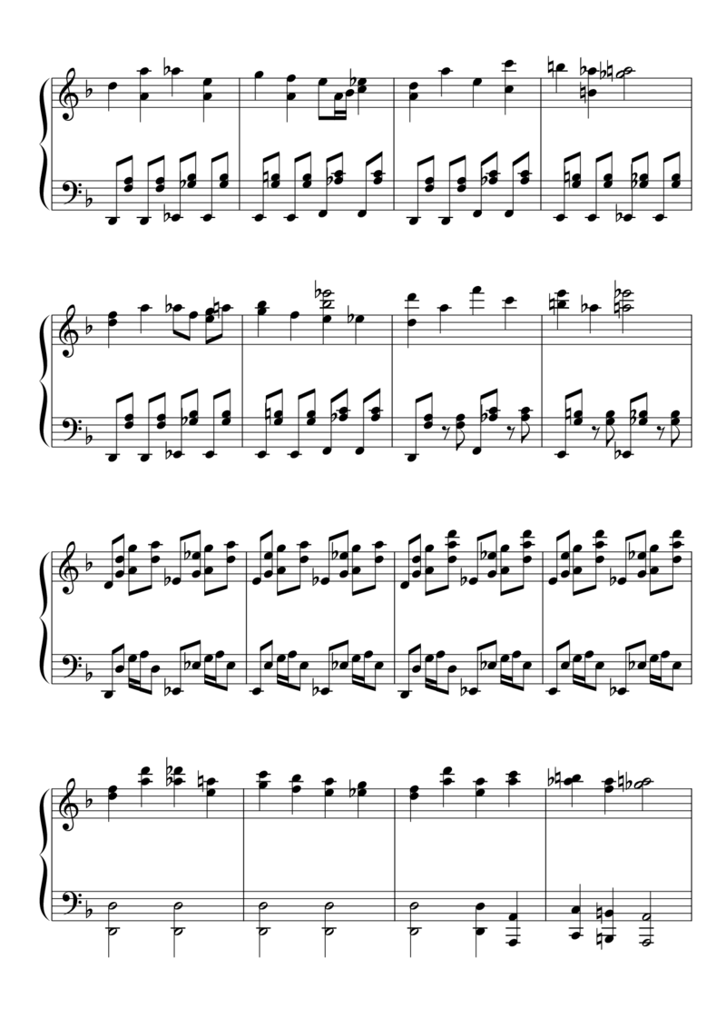 [東方ピアノEasyモード楽譜][hard][8]_一万首著名钢琴曲谱哈农贝多芬合集视频教学电子版高清无水印可打印_05动漫游戏钢琴谱合集_日系东方Project钢琴谱全集_东方project钢琴谱_355