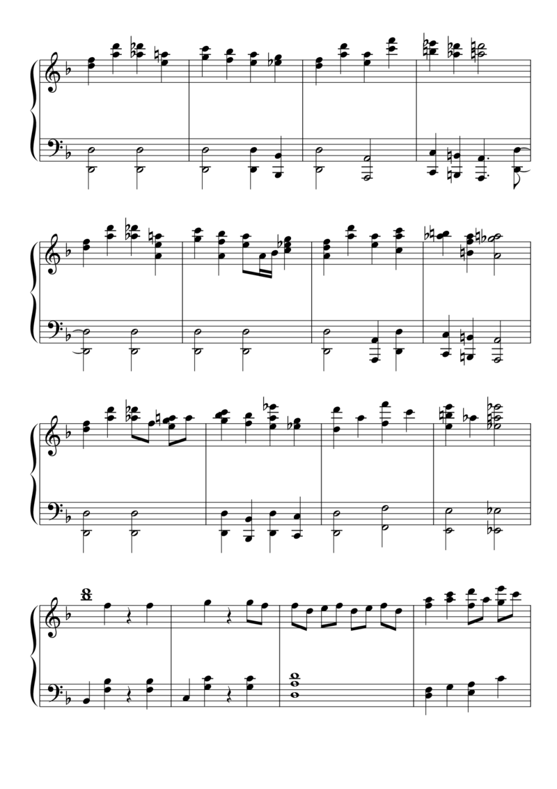 [東方ピアノEasyモード楽譜][hard][8]_一万首著名钢琴曲谱哈农贝多芬合集视频教学电子版高清无水印可打印_05动漫游戏钢琴谱合集_日系东方Project钢琴谱全集_东方project钢琴谱_355