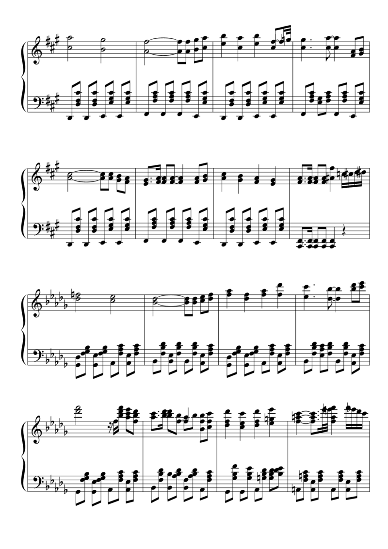 [東方ピアノEasyモード楽譜][lunatic][6]_一万首著名钢琴曲谱哈农贝多芬合集视频教学电子版高清无水印可打印_05动漫游戏钢琴谱合集_日系东方Project钢琴谱全集_东方project钢琴谱_788