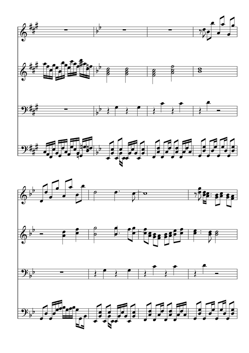 [東方ピアノEasyモード楽譜][18]pianoduet_一万首著名钢琴曲谱哈农贝多芬合集视频教学电子版高清无水印可打印_05动漫游戏钢琴谱合集_日系东方Project钢琴谱全集_东方project钢琴谱